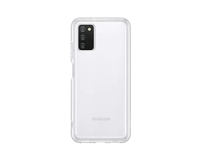 HUSA Smartphone Samsung, pt Galaxy A03s, tip back cover (protectie spate), TPU, ultrasubtire, transparent, "EF-QA038TTEGEU"