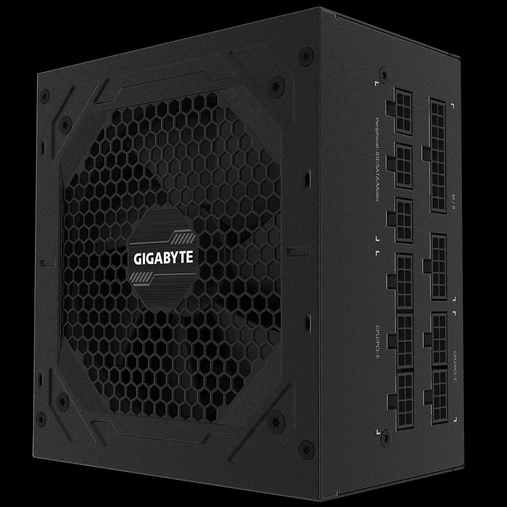 SURSA SURSA GIGABYTE, 750 W, modulara, ATX 12V 2.31, fan 120 mm x 1, 80 Plus Gold, "GP-P750GM" — miniatură