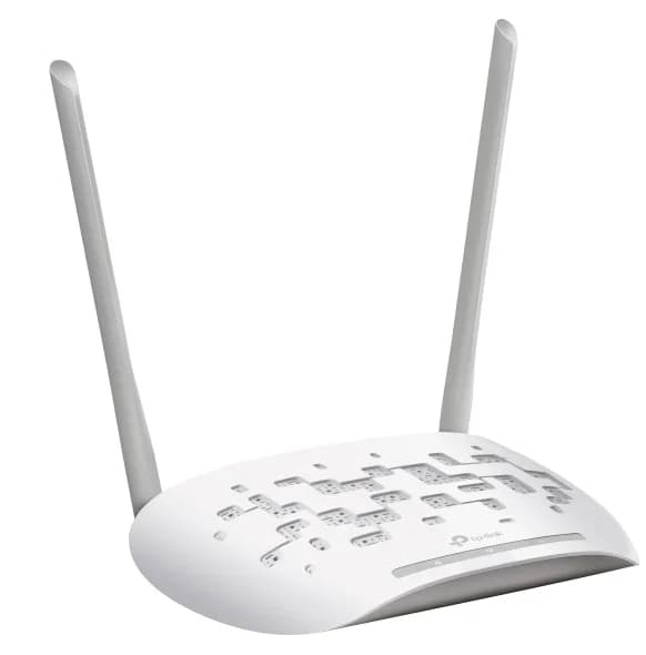 ACCESS POINT TP-LINK wireless 300Mbps, port 10/100Mbps, 2 antene externe, pasiv PoE, 2T2R, Client, Universal/ WDS Repeater, wireless Bridge, WPA/WPA2, QSS "TL-WA801N" — miniatură