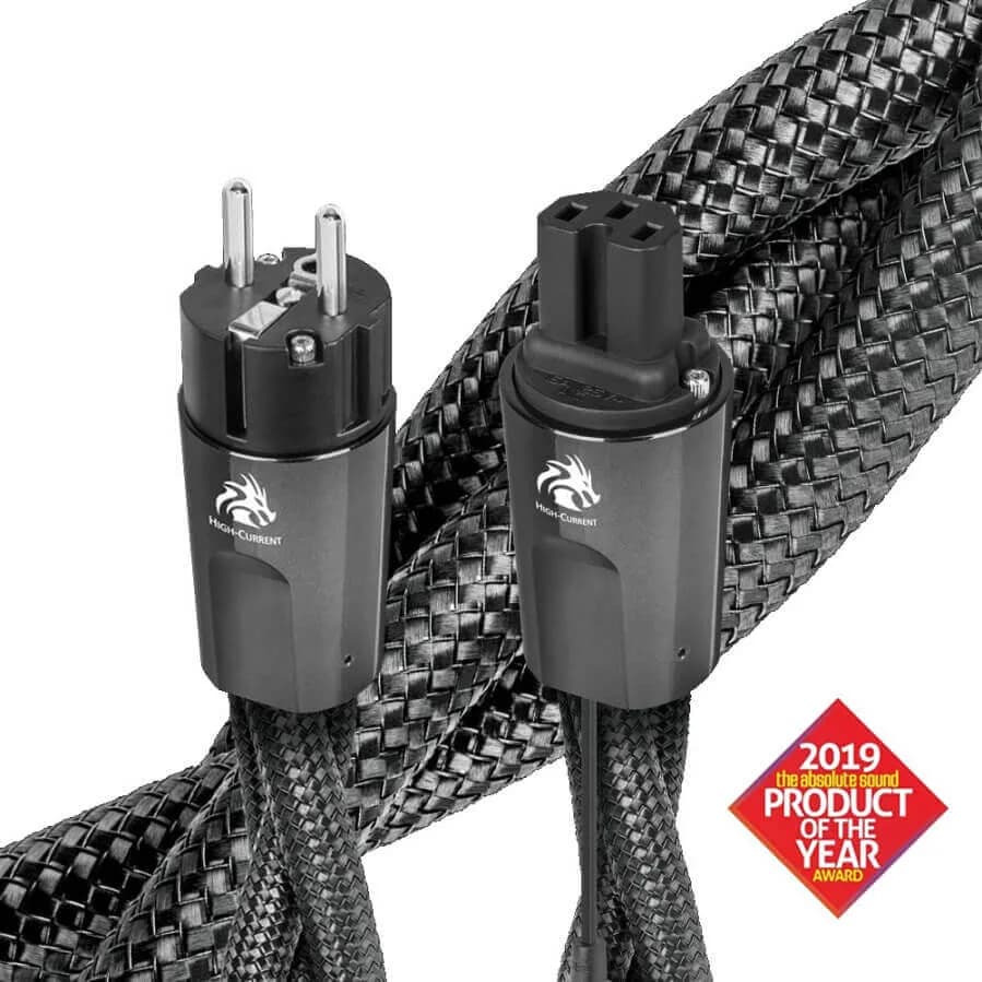 Cablu alimentare Audioquest DRAGON C15 High Current, DBS X, 1m