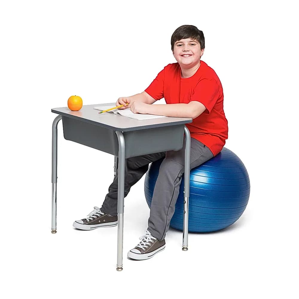 Scaun-Minge de Yoga Albastru pentru școală, birou și acasă. Copii/Adulți 55cm
