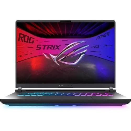 Laptop Gaming ASUS ROG Strix G16 G615LH, cu procesor Intel Core Ultra 7 255HX, 16'' IPS, 16 GB DDR5, 512 GB, NVIDIA GeForce RTX 5050, 8GB GDDR7, Fara OS — miniatură