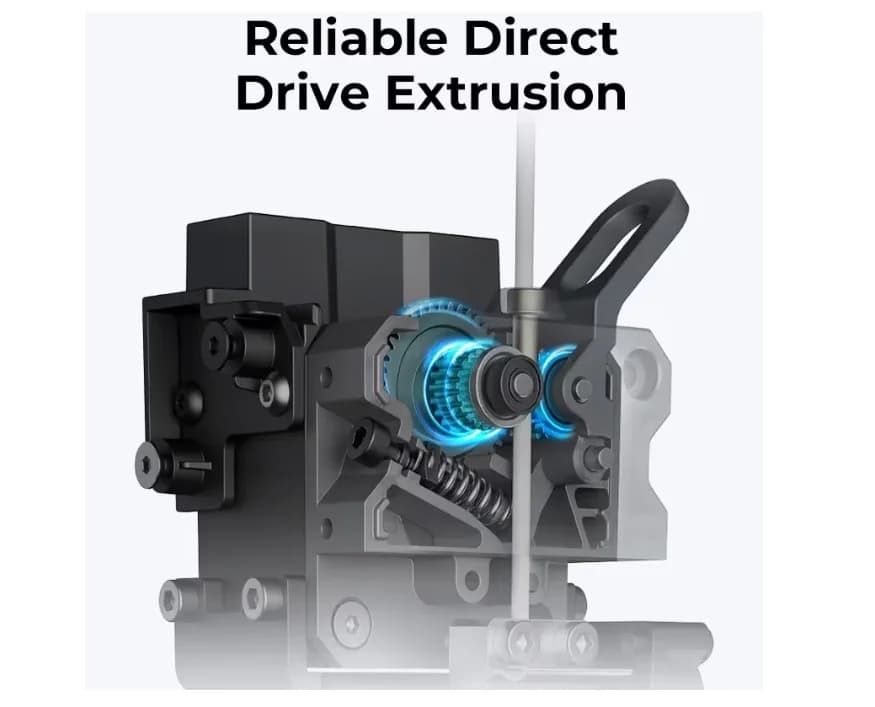 Imprimanta 3D Creality CR-10 SE, tehnologie printare: FDM, Volum printare: 220*220*250mm, Dimensiuni imprimanta: 490*470*625mm, Viteza imprimare max: 600mm/s, Acuratete: 100+-0.1mm, Grosime strat: 01-0.35mm, Diametru filament: 1.75mm, Transfer fisier: Stick USB, LAN, Diametru duza: 0.4mm — miniatură