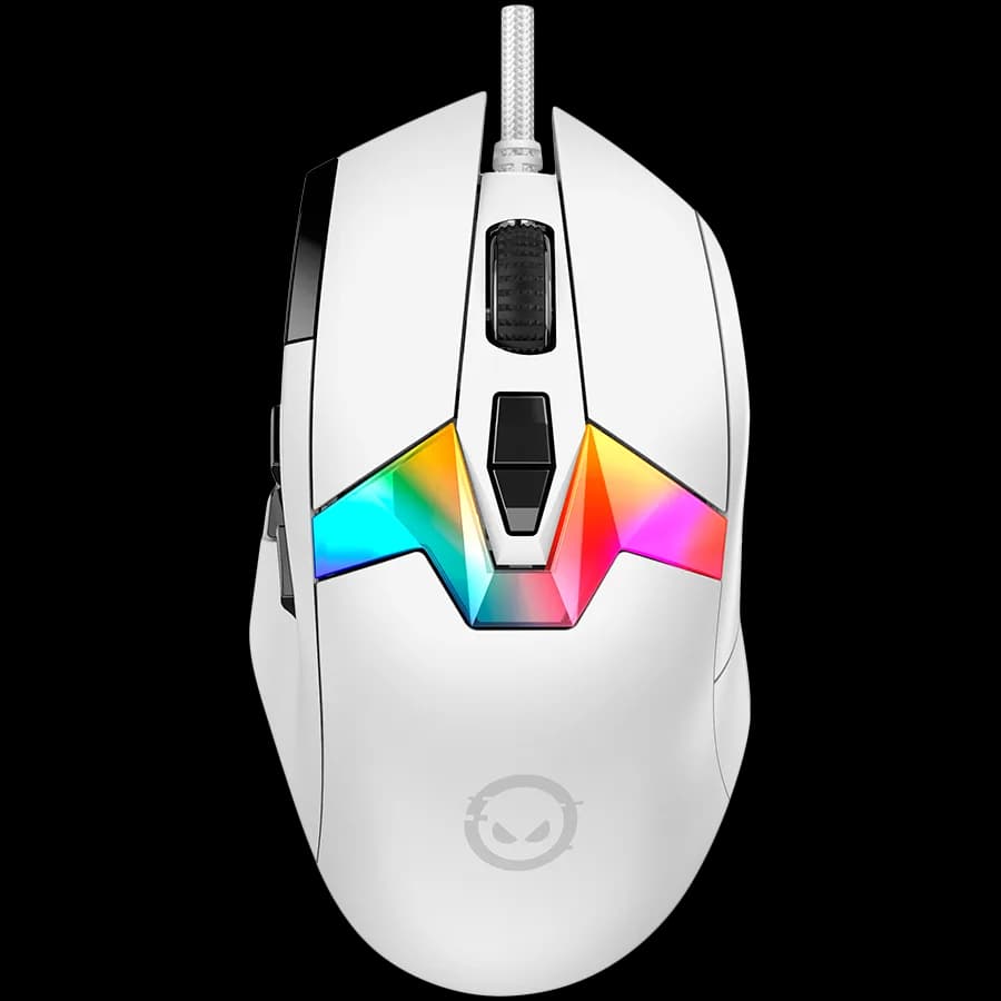 LORGAR MSP80, 8000 Hz Gaming Mouse Pro, White "LRG-MSP80-WH"