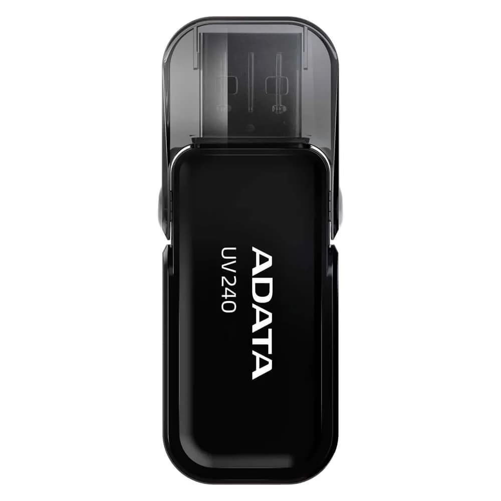 Memorie USB ADATA UV240 64 GB, USB 2.0, Negru — miniatură