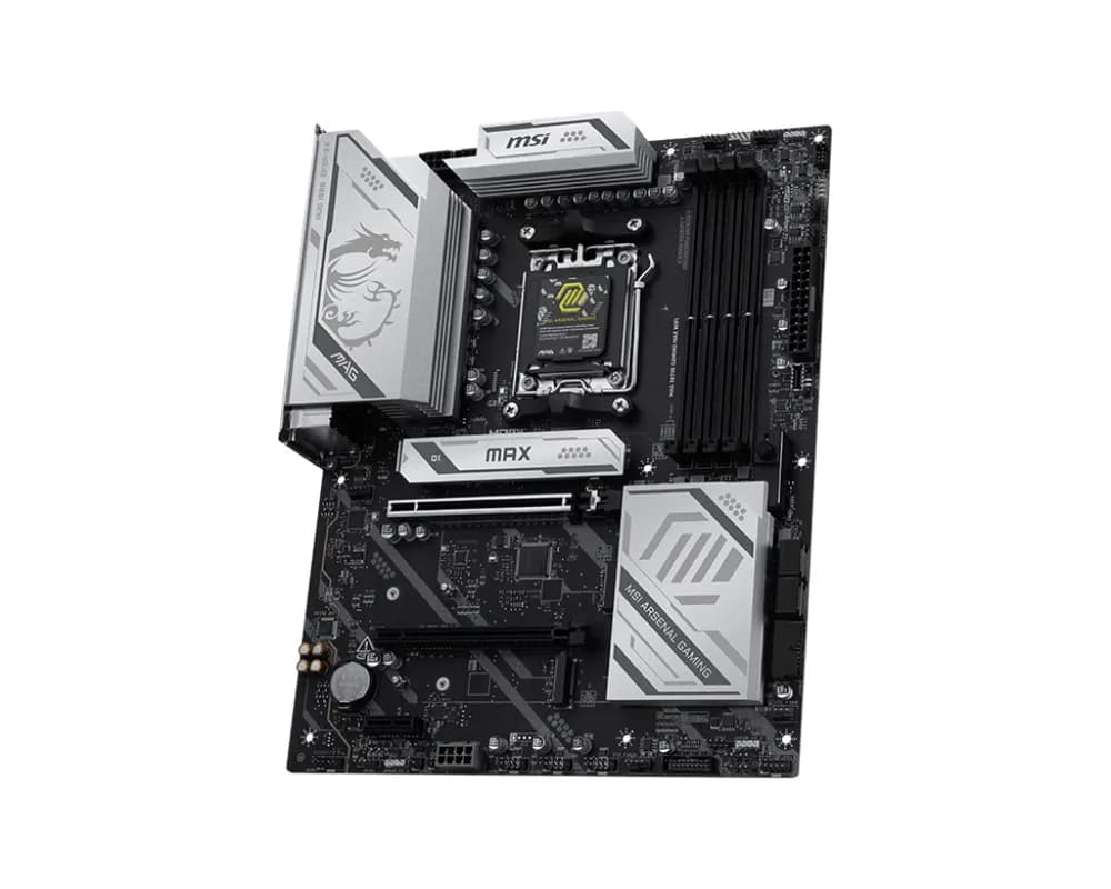 MSI MAG X870E GAMING MAX WIFI AM5 4xDDR5 ATX HDMI DP USB MB "MAG X870E GAMING MAX WIFI" — miniatură