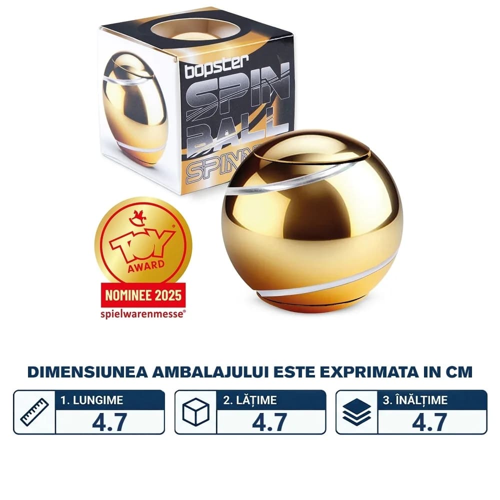Bopster Spin Ball, Auriu — miniatură
