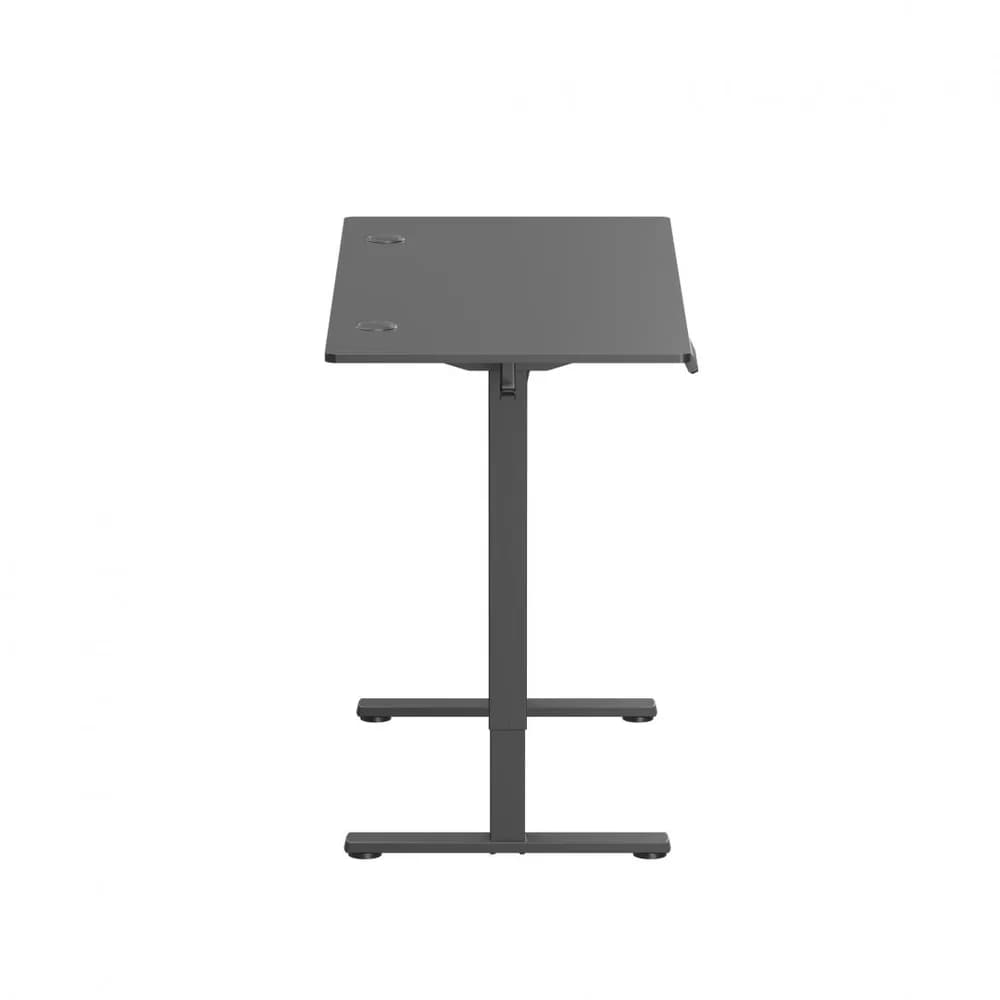 Birou Ascend cu reglare inaltime electric, negru, 1200x600x730~1180 mm, Capacitate de greutate: 40 kg, Interval de înălțime: 730~1180mm, Număr de motoare: 1, Viteză maximă: 15 mm/s, Panou de control Digital, 3 memorii — miniatură
