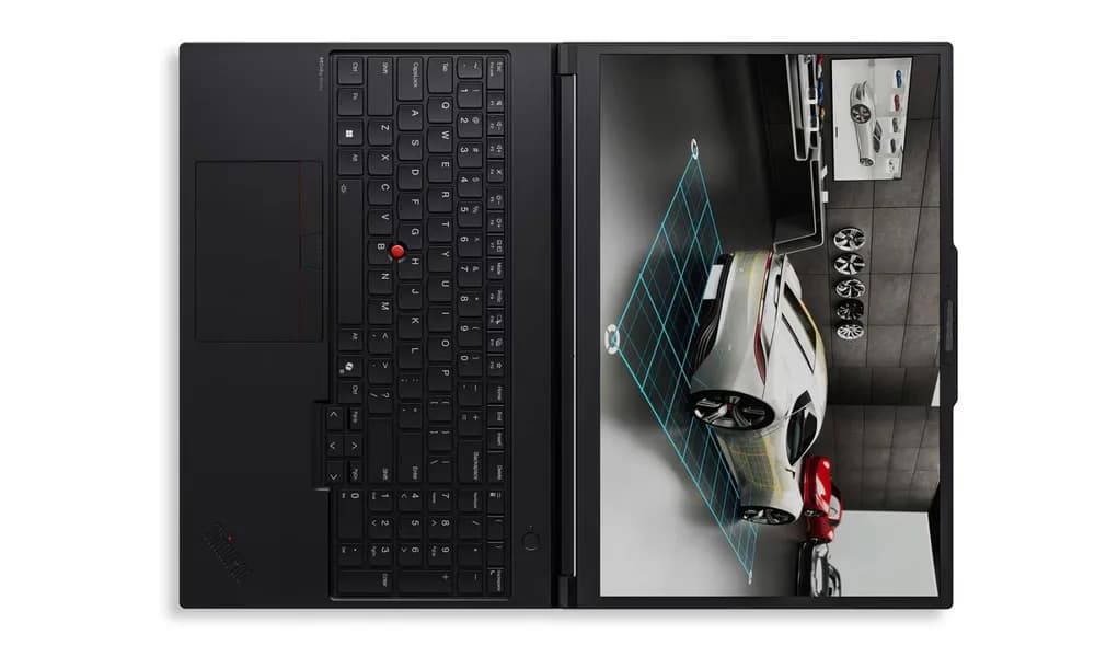 Laptop Workstation Lenovo ThinkPad P16 Gen 3, cu procesor Intel Core Ultra 9 275HX, 16'' IPS, 64 GB DDR5, 1 TB, NVIDIA RTX PRO 4000 16GB GDDR7, Windows 11 Pro — miniatură