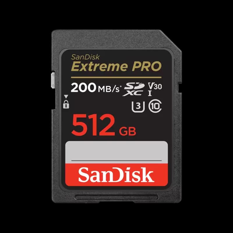 Card de memorie SanDisk Extreme PRO SDXC, 512 GB, Clasa 10