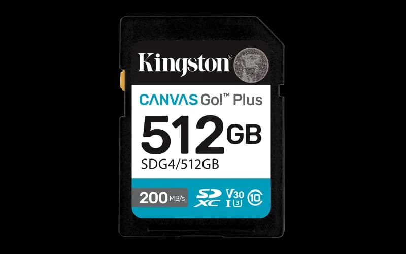 Card de Memorie SD Kingston 512GB Canvas GO plus CL 10