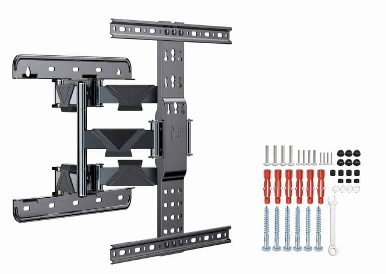SUPORT de perete GEMBIRD, pt 1 TV/monitor, diag. max 32" - 65", full-motion, max 36 kg, "WM-65ST-01" — miniatură