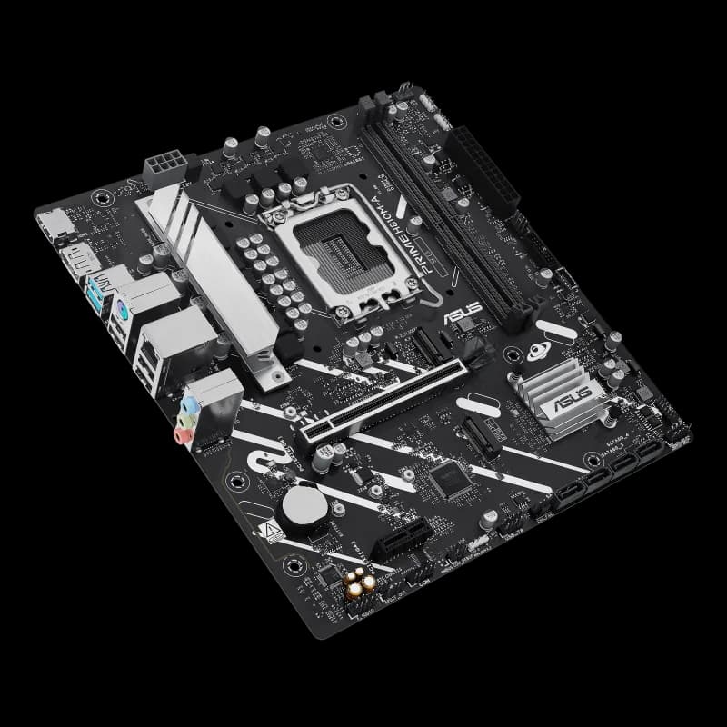 Placa de baza ASUS PRIME H810M-A-CSM, Socket 1851, DDR5, Micro-ATX