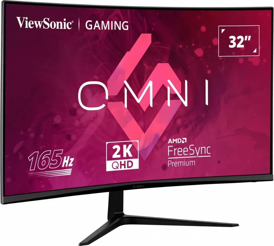 Monitor Consumer ViewSonic VX3218C-2K, 31.2", 2560 x 1440 pixeli, Black — miniatură