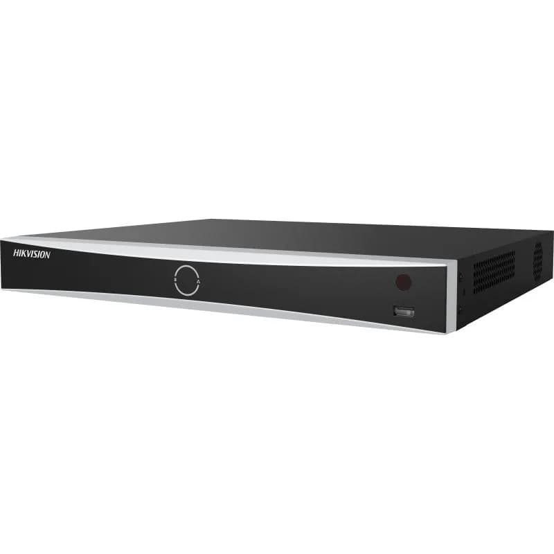 NVR Hikvision 8 canale DS-7608NXI-I2/8P/VPRO, pana la  32 canale 1080p decoding capability, pana la 8 canale functie AcuSeek si AcuSearch, pana la 8-ch IP camera inputs, Face picture comparison, human face capture, face picture search, ANPR, iesiri: HDMI/VGA, H.265, H.265+, H.264, H.264 +, MPEG4, 2