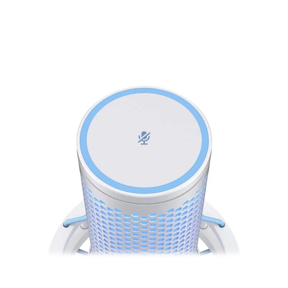 Microfon HyperX QuadCast 2 Frost, tip Condenser, USB, LED backlight, noise reduction — miniatură