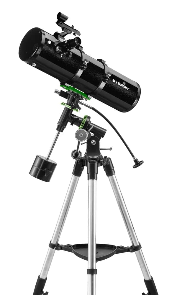 Telescop Newton SkyWatcher Explorer-130PS 130/650 pe montură NEQ2 cu picioare de oțel