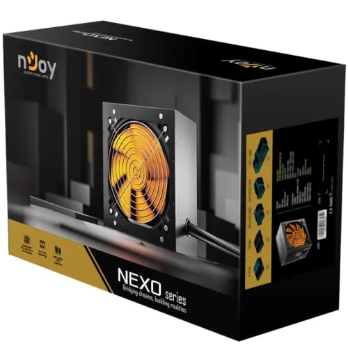 Sursa nJoy Nexo 650, 80 PLUS Gold, 650 W