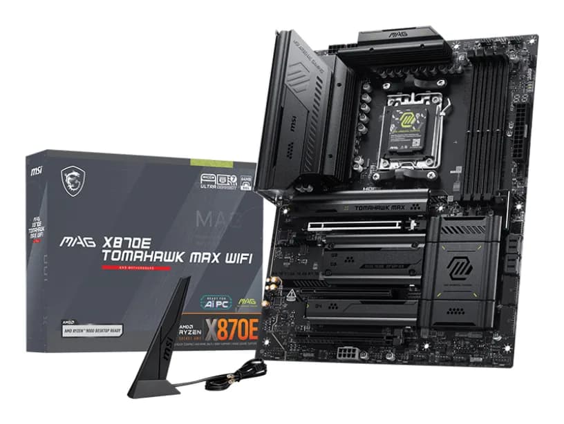 Placa de baza MSI MAG X870E TOMAHAWK MAX WIFI, Socket AM5, DDR5, PCI-E 5.0 "MAG X870E TOMAHAWK MAX WIFI"