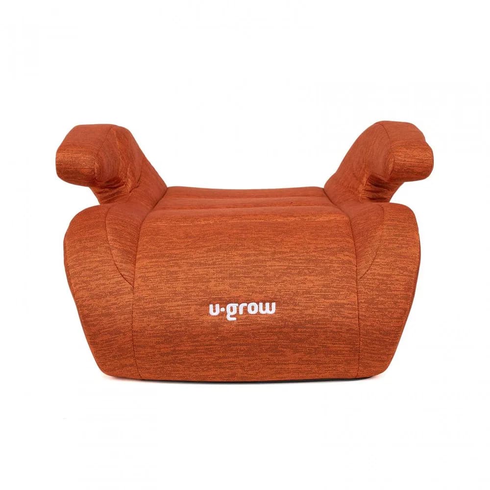 Inaltator auto U-Grow, 125-150 R129 cu isofix, caramiziu — miniatură