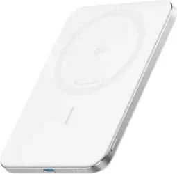 POWER BANK Anker "Nano" 5.000 mAh, 15W MagGo, slim, magnetic, wireless, 1 x USB-C incarcare, 122g, alb, "A1665H21" - 194644235451