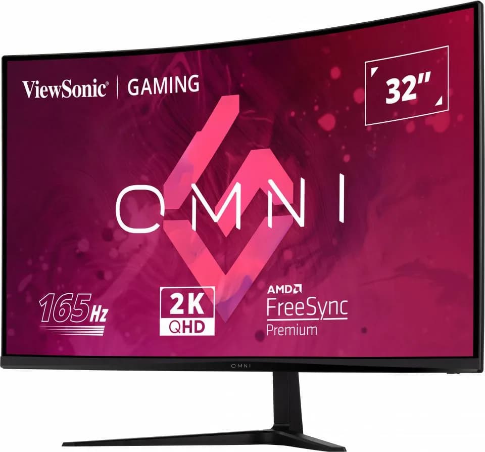 Monitor Consumer ViewSonic VX3218C-2K, 31.2", 2560 x 1440 pixeli, Black — miniatură