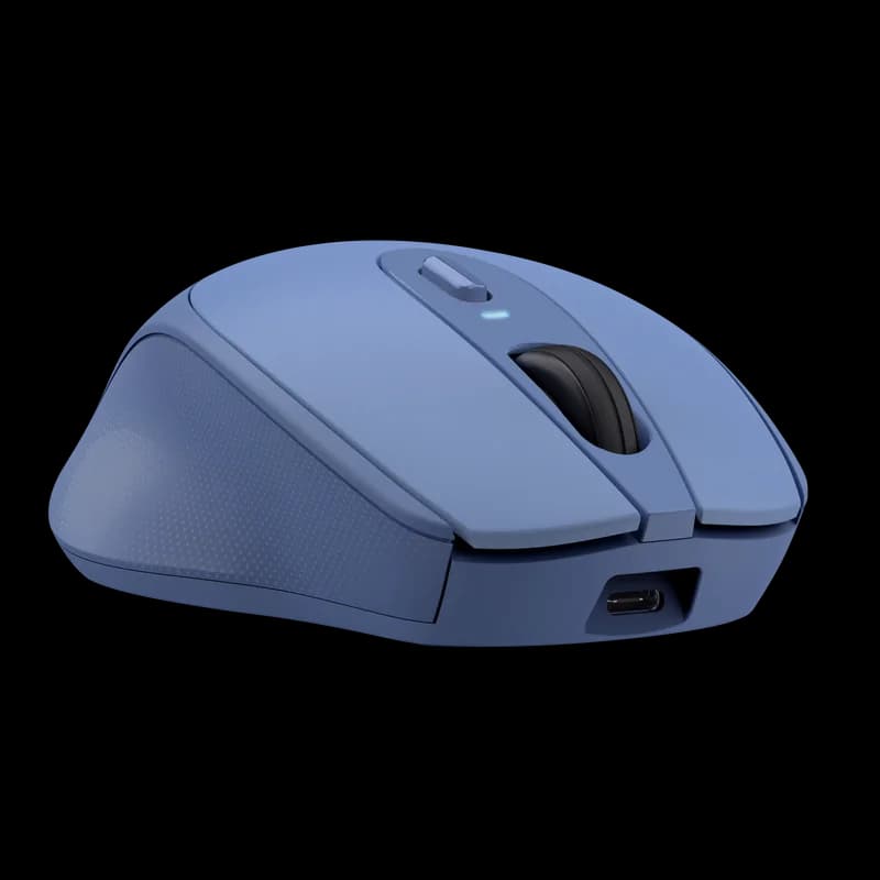 Mouse Wireless Trust Zaya, 1600 DPI, Albastru — miniatură