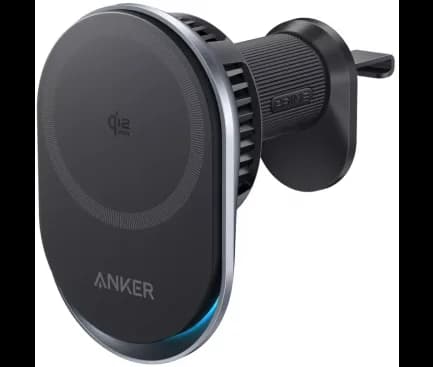 Alimentator auto Anker Prime, 48W max prin USB-C, 25W wireless, iluminare, 1 x USB-C, 1 x USB-A, 1 x wireless magnetic, negru, "B2933H11" - 0194644238384