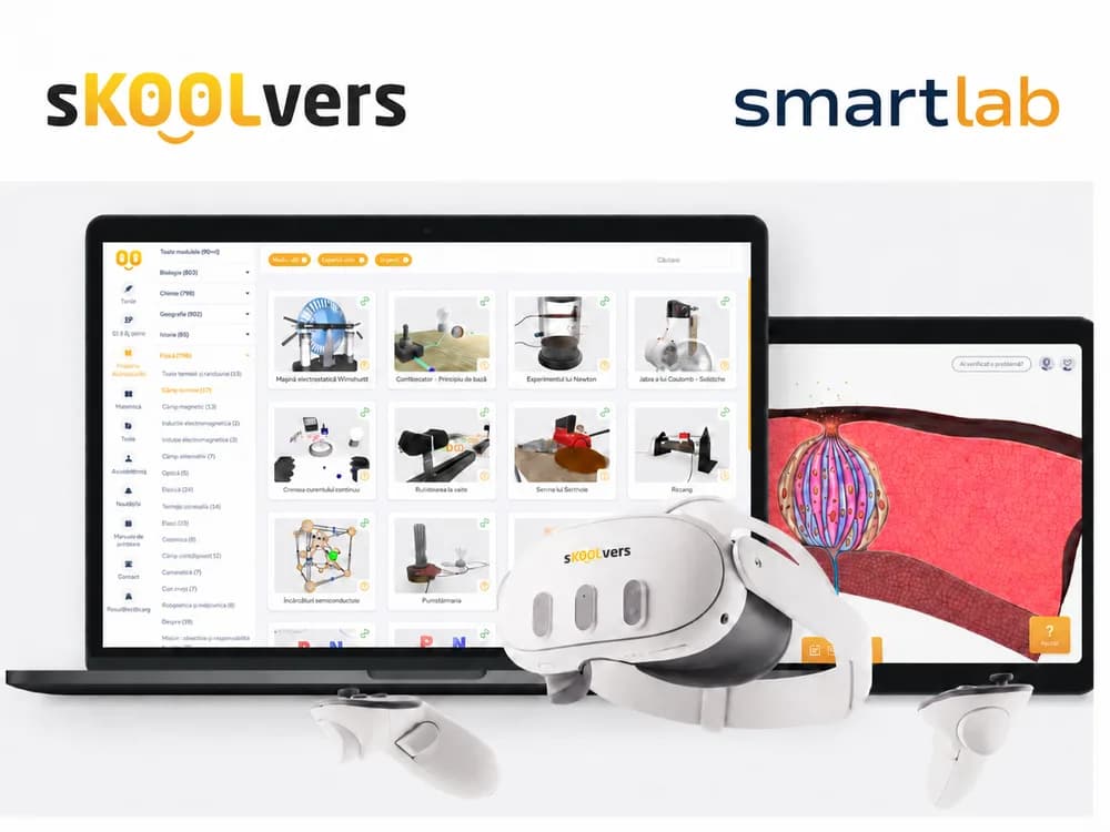 Software sKOOLvers Licenta, SmartLab Windows Study, lectii interactive in timp real, 5 domenii licenta - 3 ani