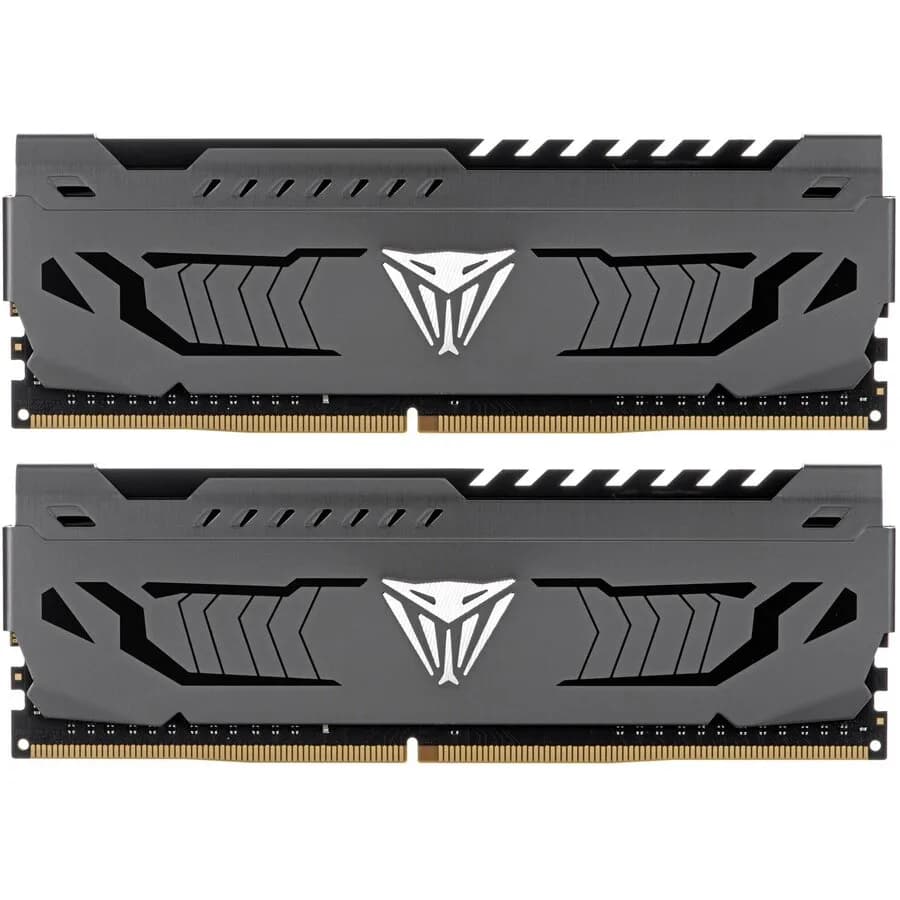 Memorie DDR Patriot Viper Steel, DDR4, 2 x 32 GB, radiator, frecventa 3200 MHz, 2 module, "PVS464G320C6K" — miniatură