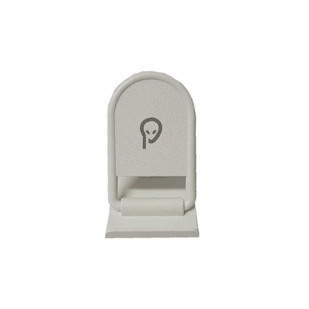 SUPORT birou SPACER pt. smartphone, pliabil, unghi ajustabil, alb "SPDH-FOLD-02-WH" — miniatură