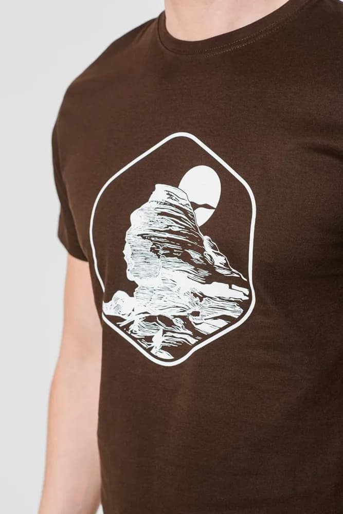TRICOU CASUAL SFINX BARBATI COFFEE-M — miniatură