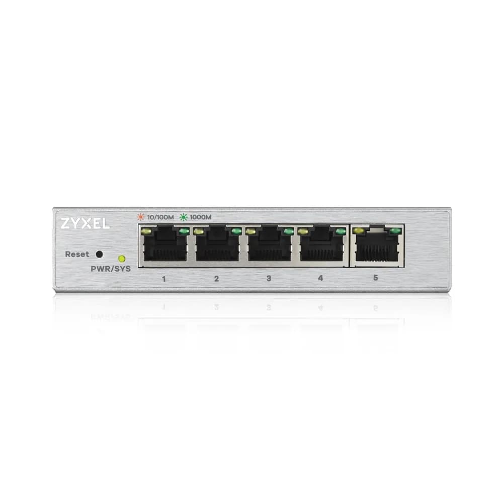 ZYXEL GS1200-5V3 5PORT GB WEBMNG SWITCH — miniatură