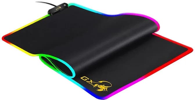 Mouse PAD GENIUS, "GX-Pad 800S RGB", gaming , cu led, cauciuc si material textil, 800 x 300 x 3 mm, negru , iluminat RGB, "31250003400"