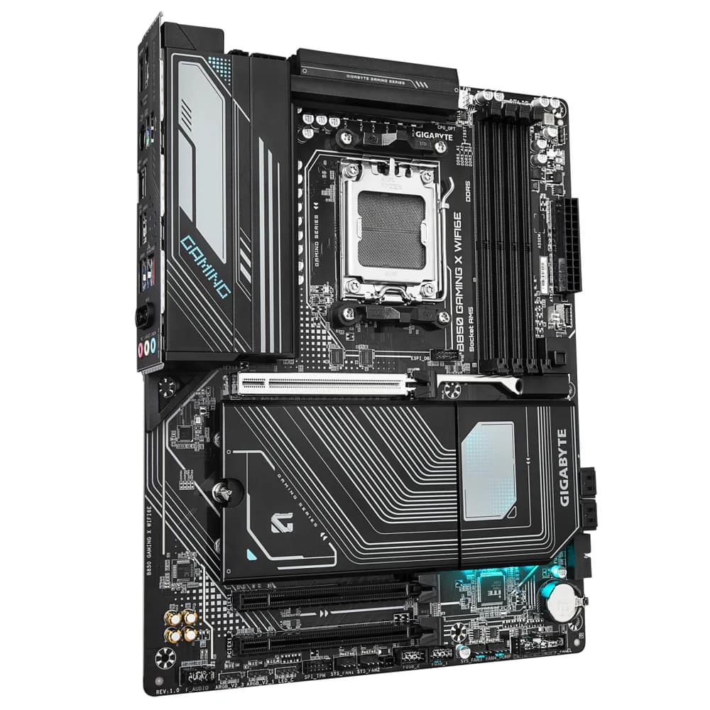 Placa de baza Gigabyte B850 GAMING X WIFI6E, Socket AM5, DDR5, ATX — miniatură