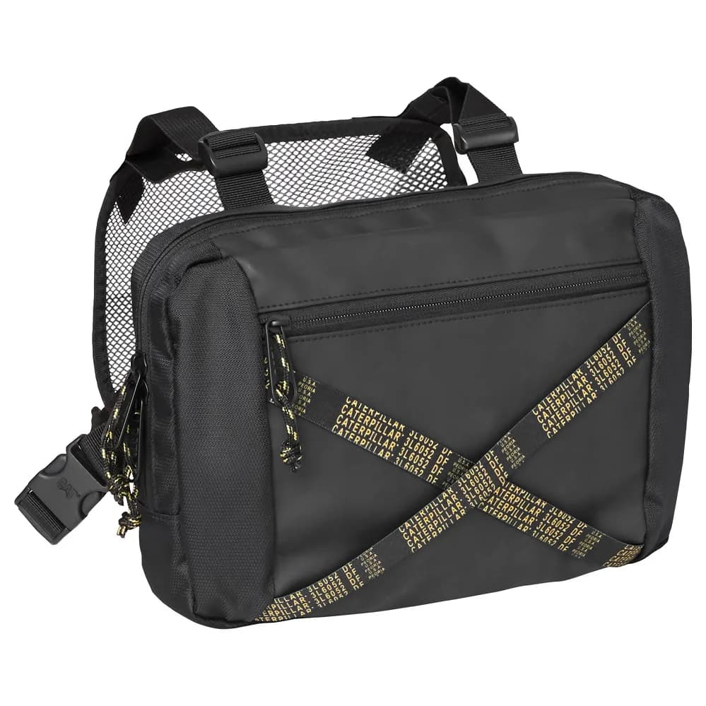 Geanta de umar CATERPILLAR Signature The Sixty Tight Pack - negru "CAT-84049-01"