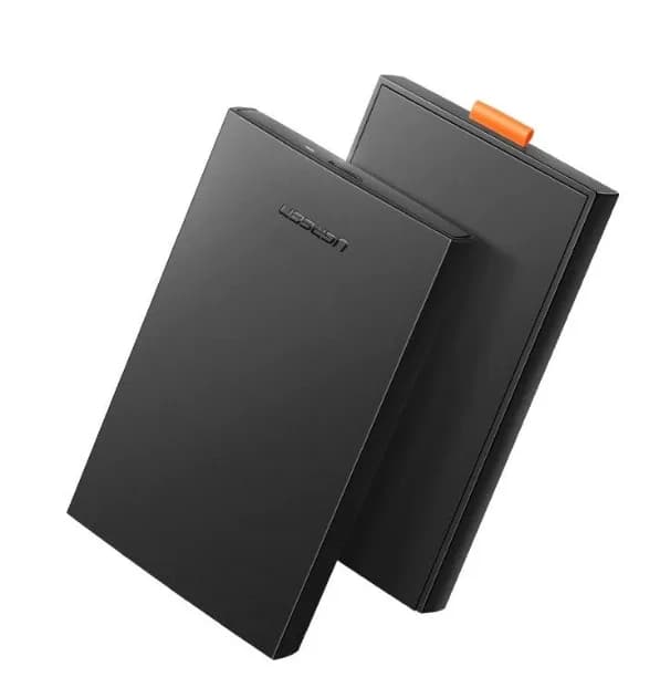 RACK extern Ugreen, "CM237" pt HDD si SSD SATA 2.5" conectare USB 3.0 max 5 Gbps, 1 x 50cm USB to Micro USB 3.0 Cable, ABS, negru "60353" - 6957303863532 — miniatură