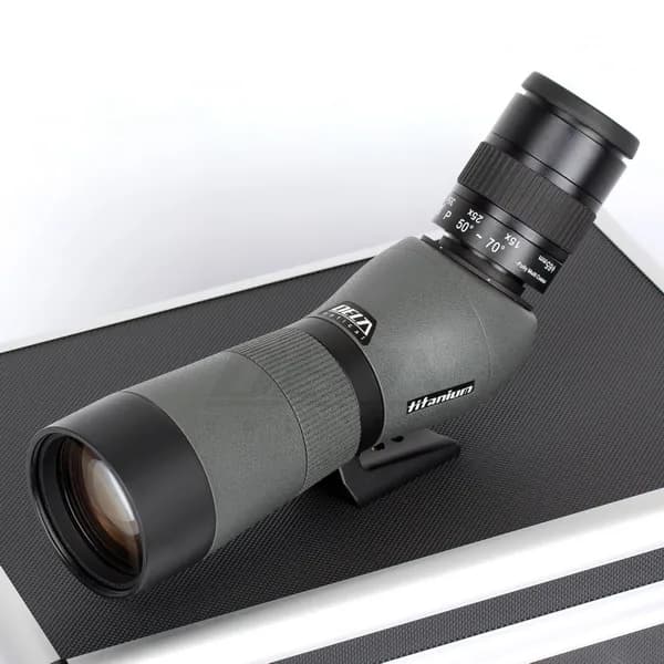 Lunetă de observare Delta ED de 65mm cu mărire 15x-45x (45 de grade)