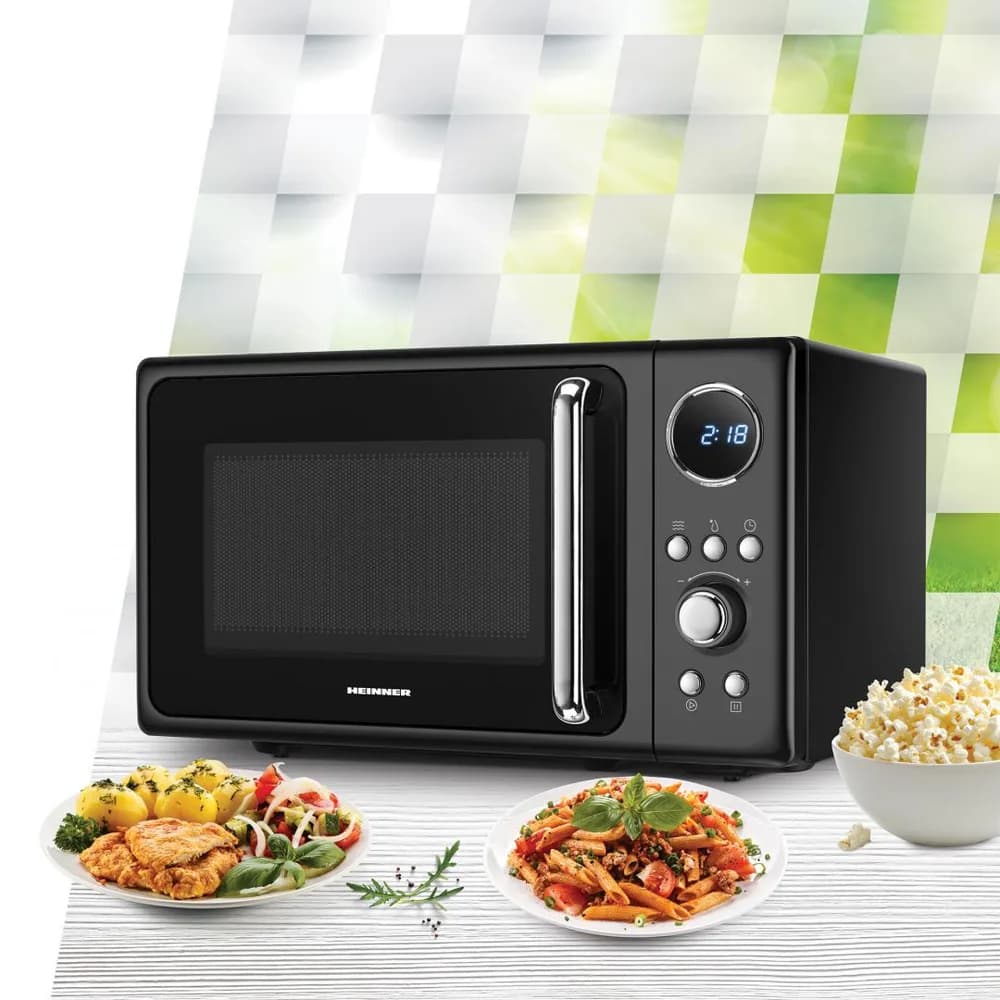 CUPTOR CU MICROUNDE HEINNER HMW-MD20DRBK — miniatură