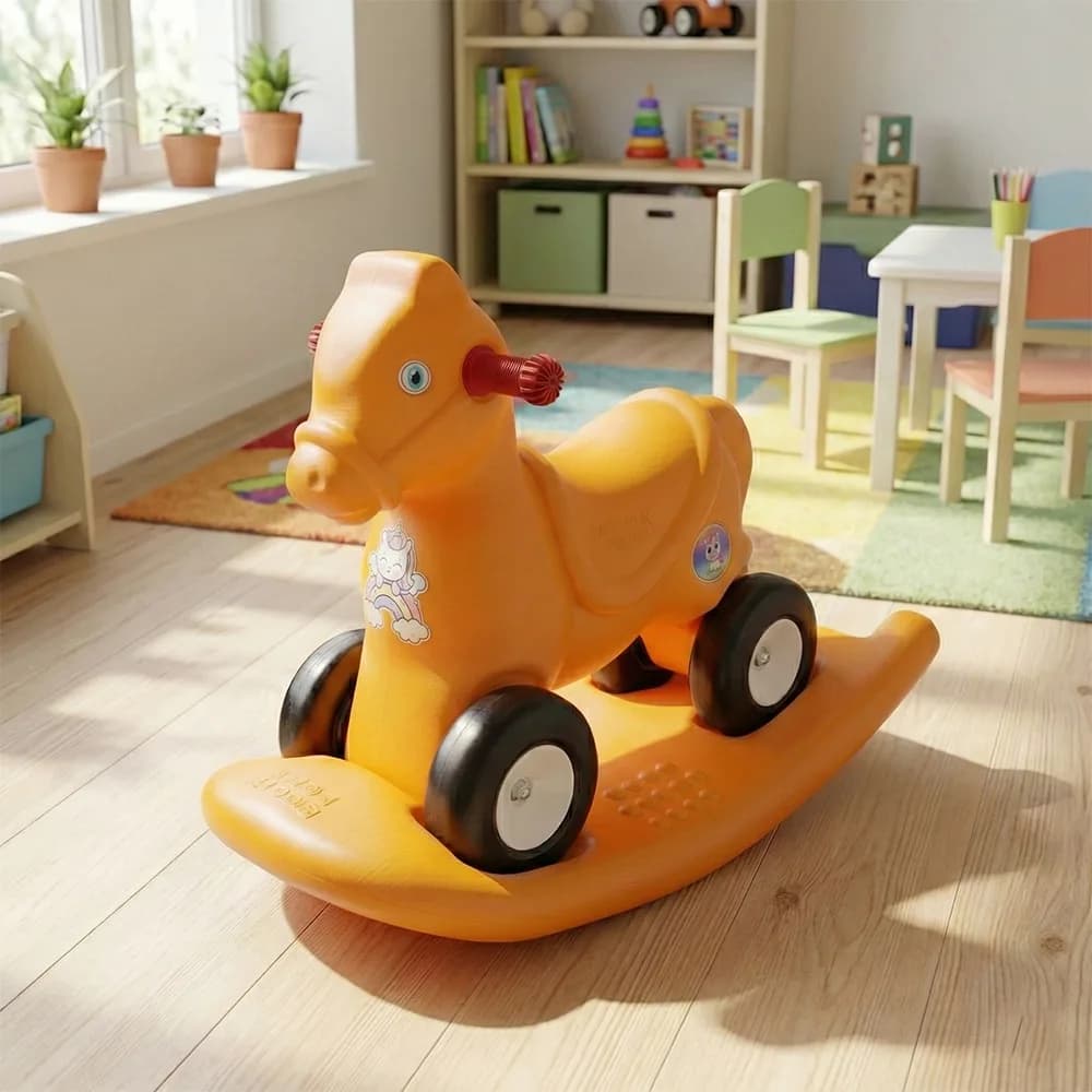 Calut balansoar 2 in 1, portocaliu - ROBENTOYS — miniatură