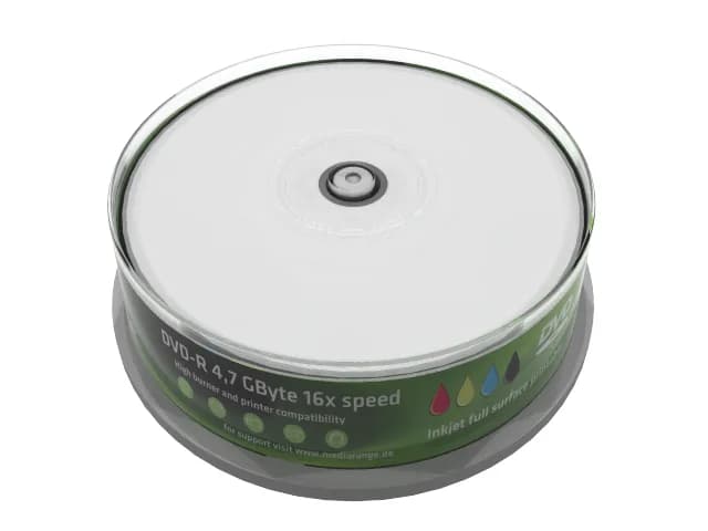 MediaRange DVD-R 16x Print Cake25 "MR407"