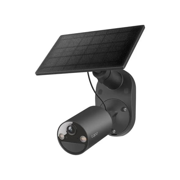 Solar-Powered Security Camera Kit 1 × Tapo C411, 1 × Tapo A201 SPEC:1080p (1920*1080), 2.4 GHz, Solar panel (5.2V, 2.5W) FEATURE: Non-Stop Power, Flexible Solar Installation, Smart Detection and Notifications (motion, people), Color Night Vision, Sound and Light Alarm, Remote Control, Two-Way Audio — miniatură