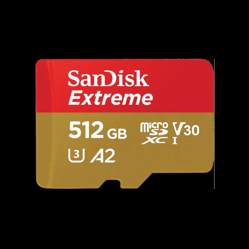 Card de Memorie MicroSDHC SanDisk, 512GB, UHS-I, Class 10, 80MB/s + Adaptor