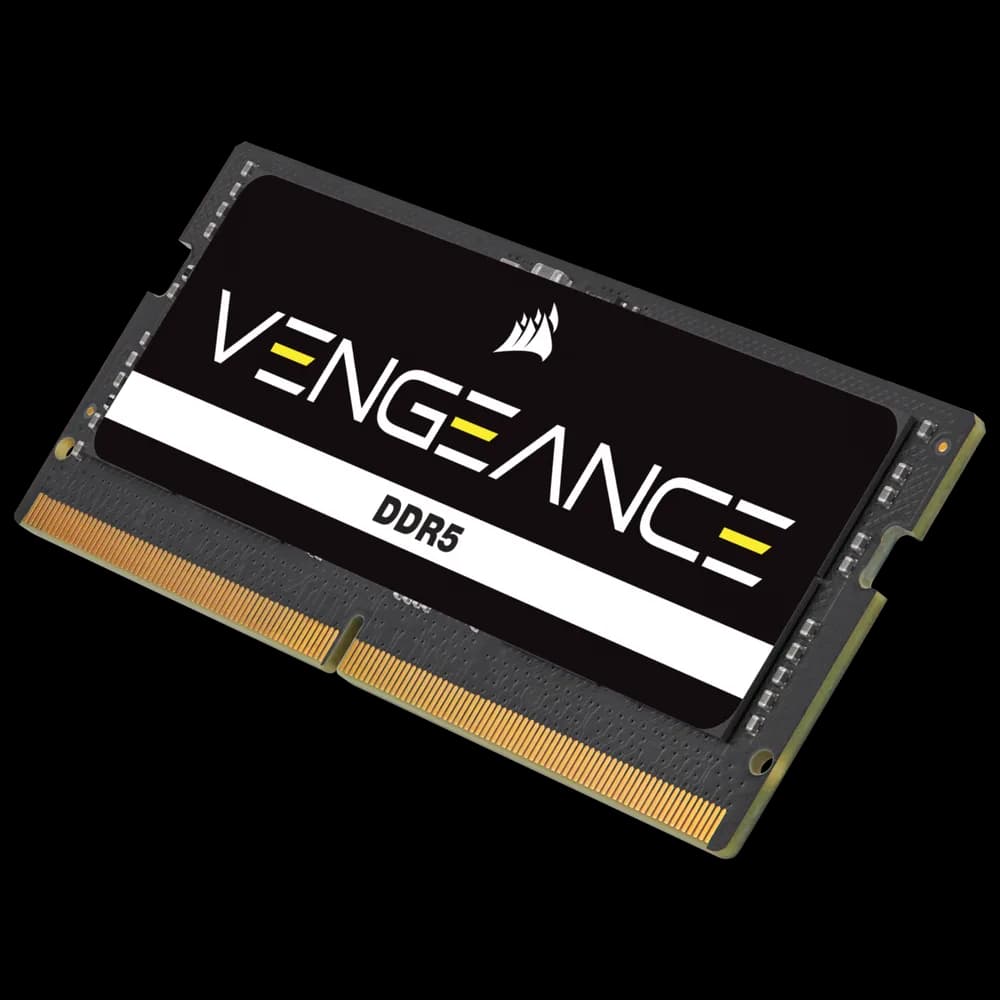 SODIMM Corsair VENGEANCE DDR5 SODIMM 16GB (1x16GB) DDR5 4800 (PC5-38400) C40 1.1V "CMSX16GX5M1A4800C40" — miniatură