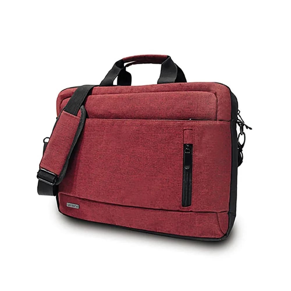 Geanta laptop, rosie, 39x7x30 cm - OFFISHOP — miniatură