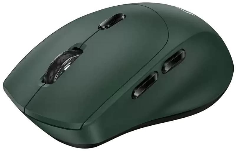 MOUSE Genius "Scorpion M8100", gaming, wireless 2.4GHz, Bluetooth, optic, 3200 dpi, butoane/scroll 6/1, buton Copilot, verde, "31060002401" 4710268262923 — miniatură