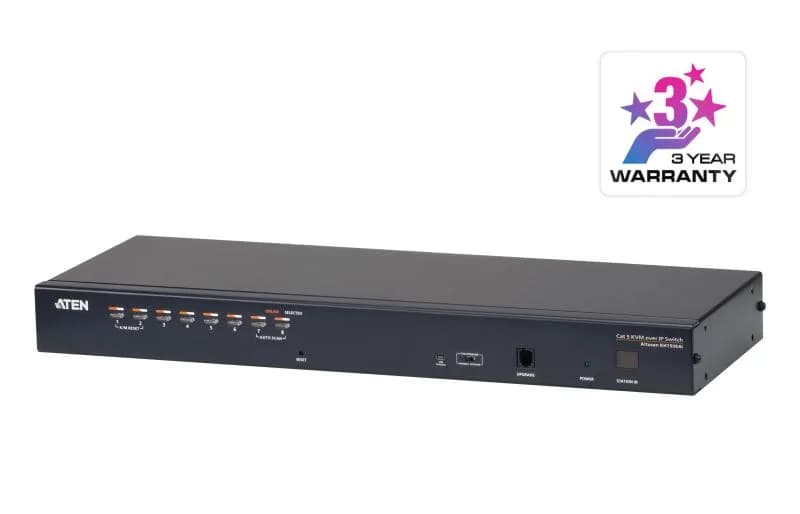 ATEN KH1508AI-AX-G. Tastatură de tip port: USB, PS/2, Mouse tip de port: USB, PS/2, Video Type portul: VGA. Tip HD: WUXGA, Rezoluţia maximă: 1920 x 1200 Pixel, Lungime de bandă video: 60 Hz. Culoarea produsului: Negru, Material carcasă: Metal. Sursă de alimentare: AC, Tensiunea de intrare: 100 - 240