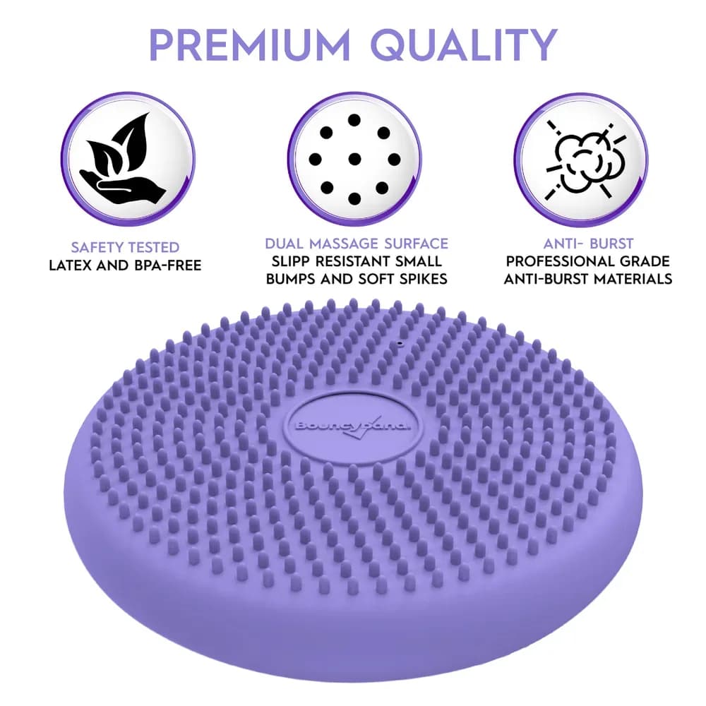 Pernă Senzorială Wiggle Seat Mică Mov 27 cm — miniatură