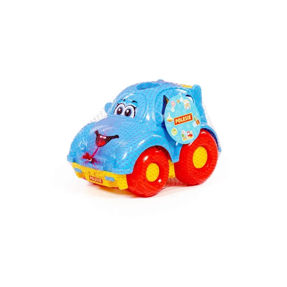 Masinuta + cuburi educative, 23.5x15.2x15.8 cm, Polesie — miniatură