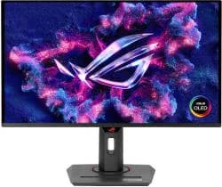 Monitor Gaming QD-OLED Asus 27" XG27UCDMG, UHD (3840 x 2160), HDMI, DisplayPort, Pivot, 240 Hz, 0.03 ms (Negru) "90LM0B20-B01971"